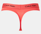 Calvin Klein Women's 1996 Cotton Modern Thong / G-String - Cool Melon