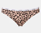 Calvin Klein Women's Autograph Bikini Briefs 5-Pack - Black/Cedar/Nymph's Thigh/Charcoal Heather/Leopard