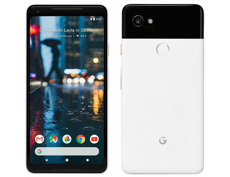 Google Pixel 2 XL 64GB - Clearly White - Refurbished Grade A