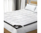 Bedra King Mattress Topper 5cm Microfibre Protector With Airflow Mesh Design