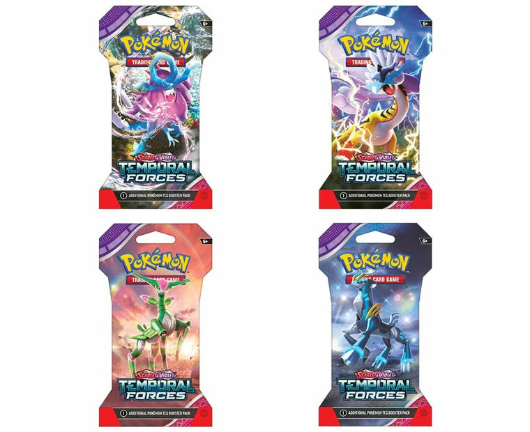 Pokemon TCG: Scarlet & Violet - Temporal Forces Blister Pack - Assorted*