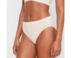 Target Bamboo Rib High Waisted Briefs - Neutral