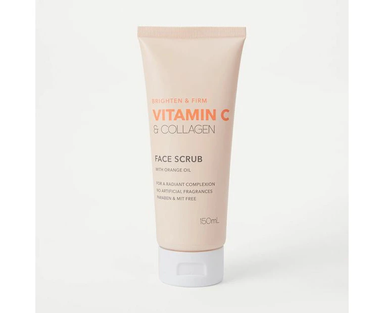 Vitamin C and Collagen Face Scrub 150ml - Anko