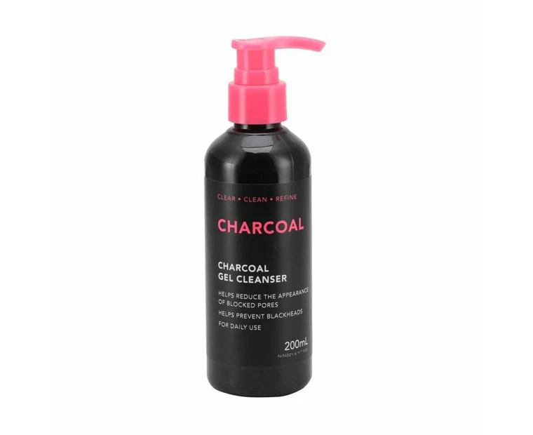 Charcoal Gel Cleanser, 200ml - Anko