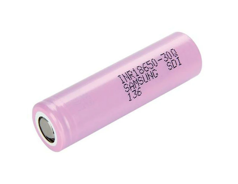 Rechargeable Batteries - Samsung 30Q 18650 15A 3000mAh 3.7V Lithium Battery