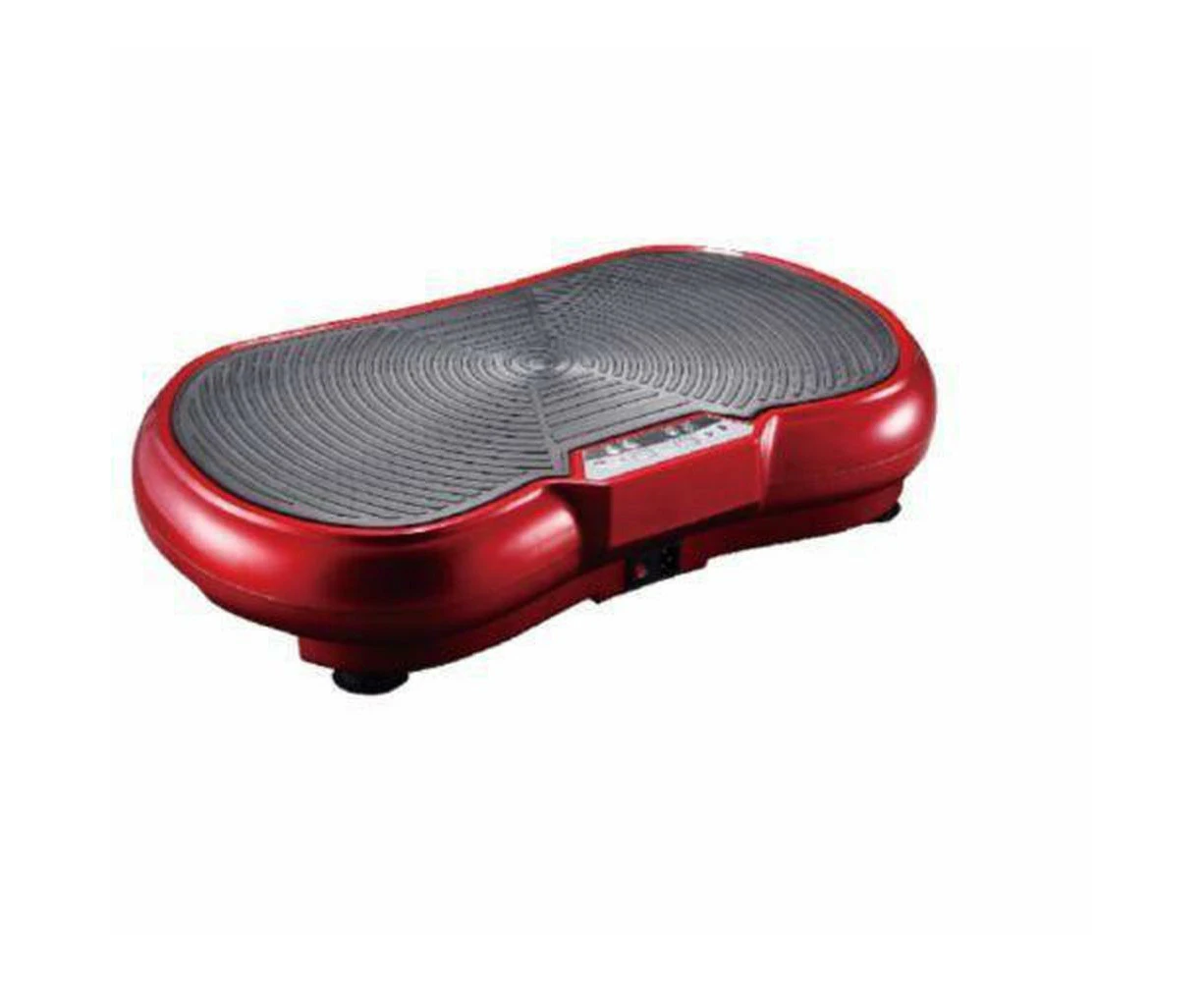 Exercise Vibration Machine Platform - Fitness Vibrating Plate - Body Workout - Red