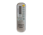 Air Conditioner AC Remote Control Silver - For HUIFENG HYUNDAI INYCIN JIALE