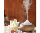 160ml Essential Oil Aroma Diffuser - Electric Aromatherapy Mist Humidifier - Dark Wood
