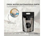 Organic Fine Diatomaceous Earth - Food Grade Fossil Shell Flour Powder Bulk