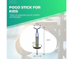 Blue Pogo Stick Kids - Childrens Jumping Jackhammer Exercise Hopper Toy