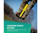 Black and Yellow Pogo Stick - Adult + Childrens Large Jumping Jackhammer Toy