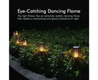 1x Solar Garden LED Torch Outdoor Flame Dancing Flickering Light Tiki Auto Lamp