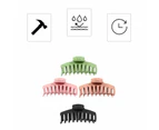 Claw Clips Jaw Clips Large Hair Clips Matte 4pcs