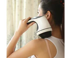 Full Body Vibration Handheld Massager - 4 Massage Heads Neck Shoulders Back Legs