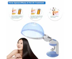 2 In 1 Facial and Hair Steamer Face Skin Portable Table Top Steam Ozone Machine