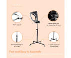 Standing Hair Dryer Accelerator Colour 360 Rotating Halo Rolling Salon Equipment