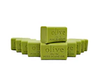 10x 200g Plant Oil Soap Olive Scent Pure Natural Vegetable Base Bar Australian