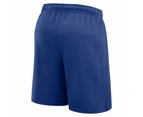 Texas Rangers Nike Arched Kicker Fleece Side Pockets Short - Blue/Red