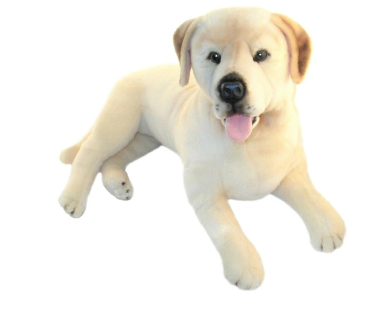 Bocchetta Plush Toys Beau XL Cream Labrador Dog Extra Large