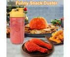 Snacks Duster Blender Portable - Turn Puffed Snacks into Delicious Dust, with Lid, USB Rechargeable