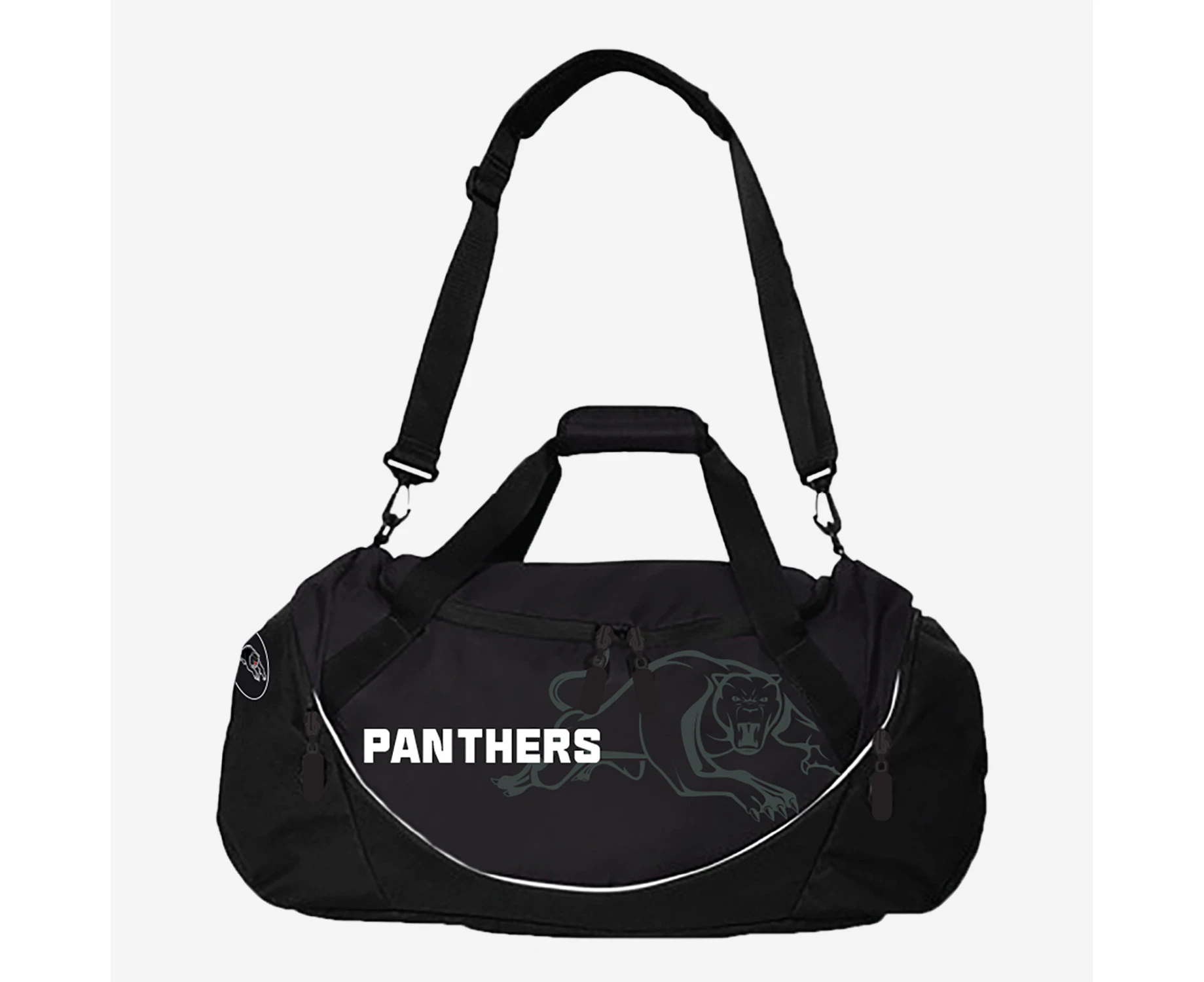 NRL Shadow Sports Bag - Penrith Panthers - Gym Travel Duffle Bag