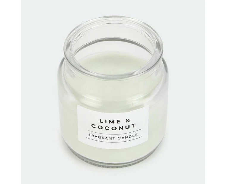 Fragrant Candle, Lime & Coconut - Anko