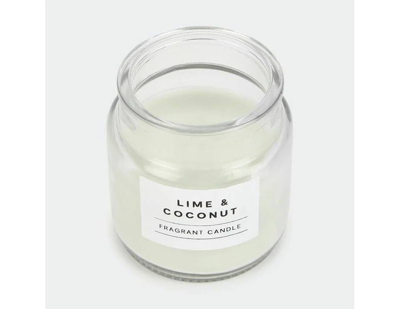 Fragrant Candle, Lime & Coconut - Anko