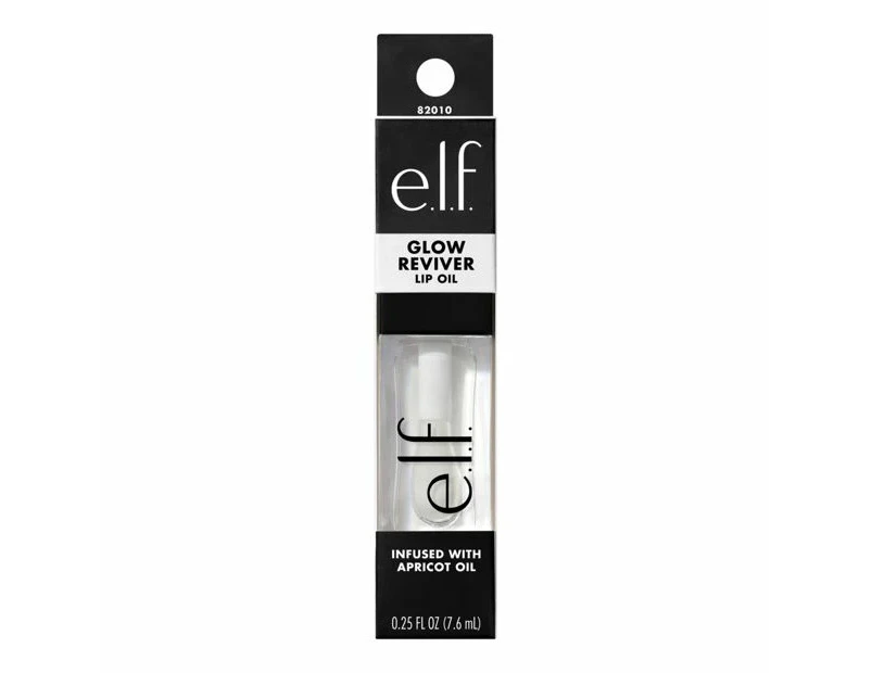 e.l.f. Glow Reviver Lip Oil - Crystal Clear - Clear