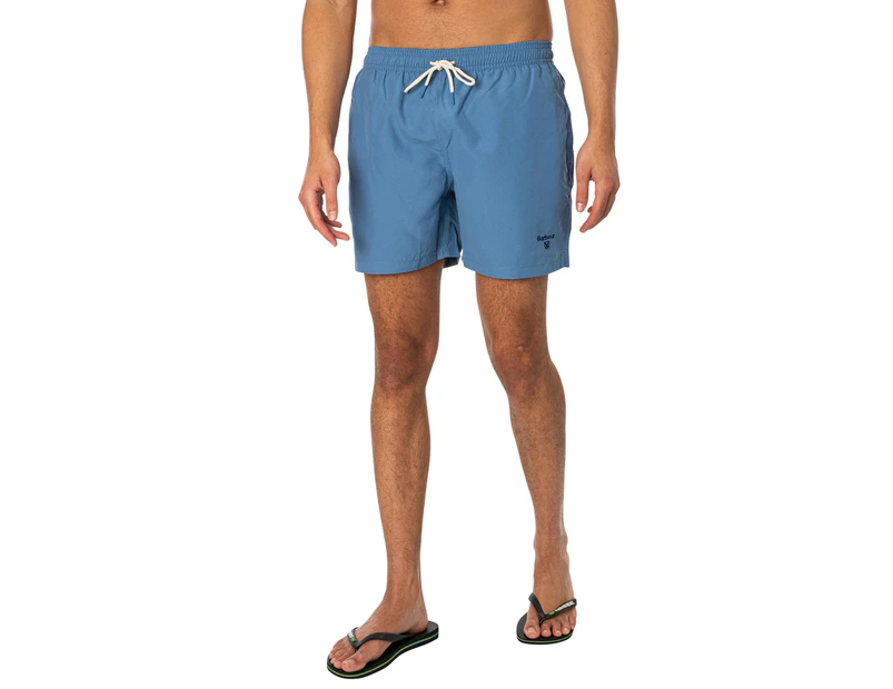 Barbour Men's Staple Logo Swim Shorts - Blue