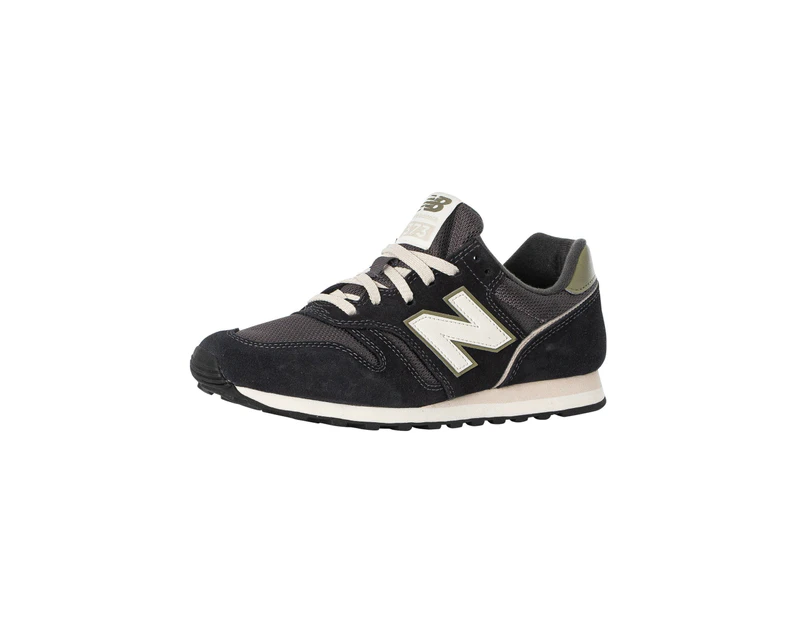 New Balance Men's 373 Suede Trainers - Black