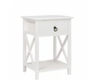 Bedside Tables Drawers Side Table Storage Cabinet Nightstand Bedroom