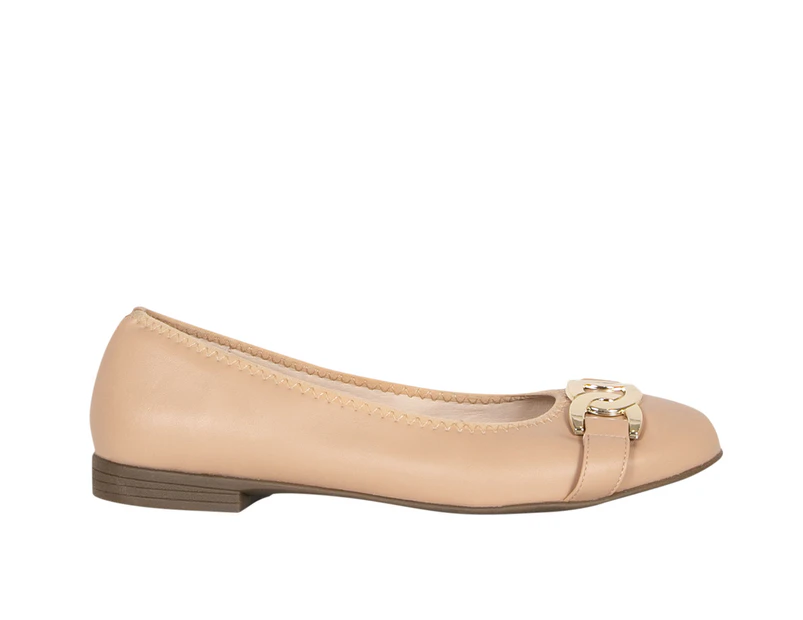 Glorious Vybe Lifestyle Casual Ballet Flat Women's - Natural