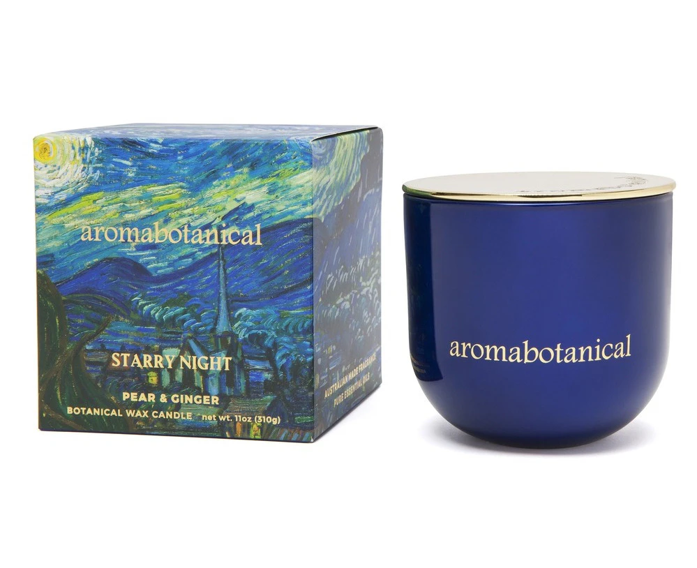 Aromabotanical Masters Starry Night Large Candle - Pear & Ginger