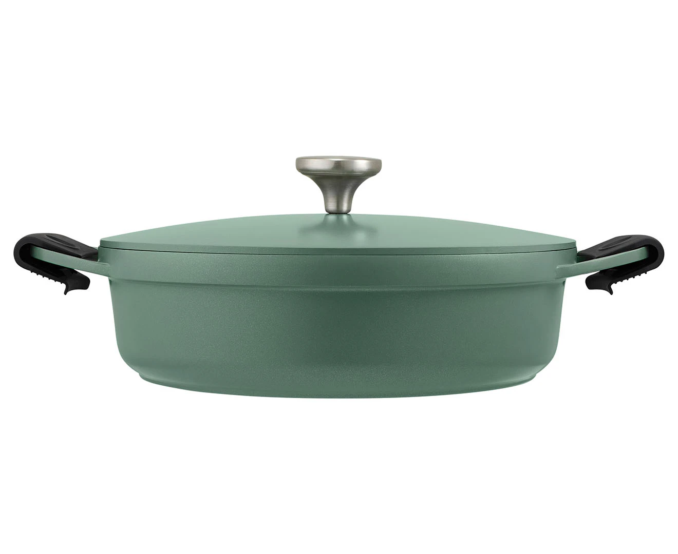 Maxwell & Williams 4L Agile Non-Stick Shallow Casserole - Sage