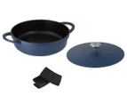 Maxwell & Williams 4L Agile Non-Stick Shallow Casserole - Navy