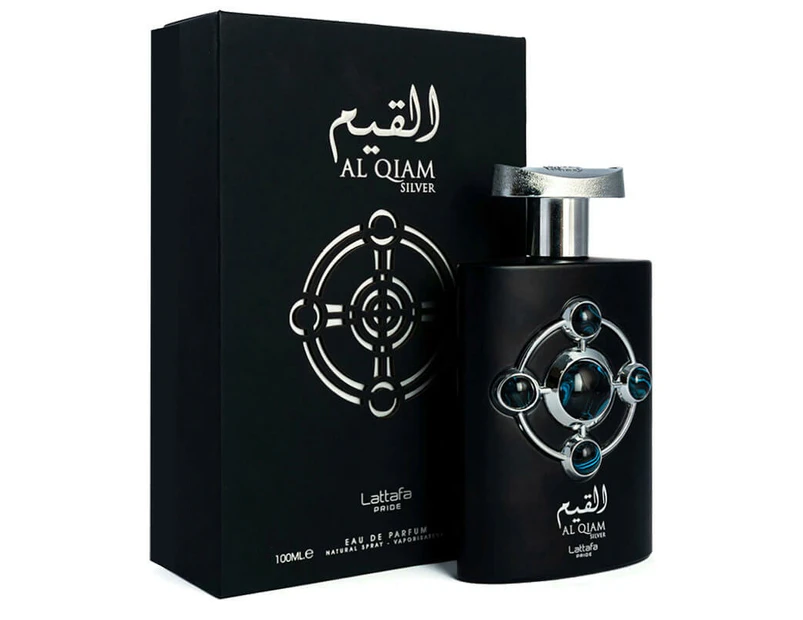 Lattafa Pride Al Qiam Silver By Lattafa Eau De Parfum Spray 3.4 Oz