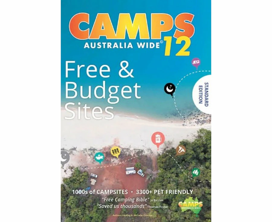 Camps 12 Australia Wide Book - Spiral A4 Size - No Photos Edition