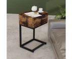 Bedside Tables Drawers Side Table Wood Nightstand Storage Cabinet Unit