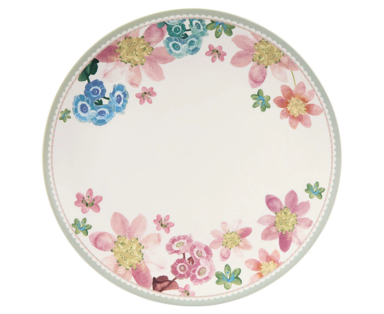 Maxwell & Williams 32cm Primula Round Platter - White