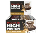 12 x Musashi High Protein Bar Peanut Butter 90g