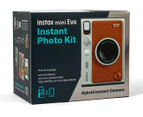 Fujifilm INSTAX Mini Evo Camera Bundle Brown