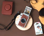 Fujifilm INSTAX Mini Evo Camera Bundle Brown