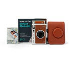 Fujifilm INSTAX Mini Evo Camera Bundle Brown