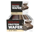 12 x Musashi Protein Wafer Vanilla 40g