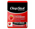 Chapstick Classic Strawberry Lip Balm with SPF 4g Pack