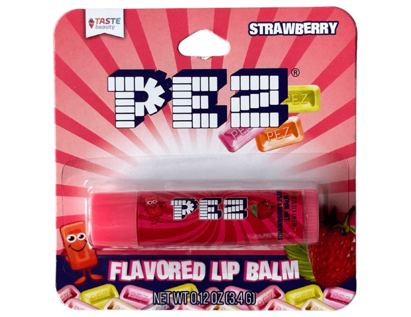 PEZ Strawberry Candy Flavoured Lip Balm