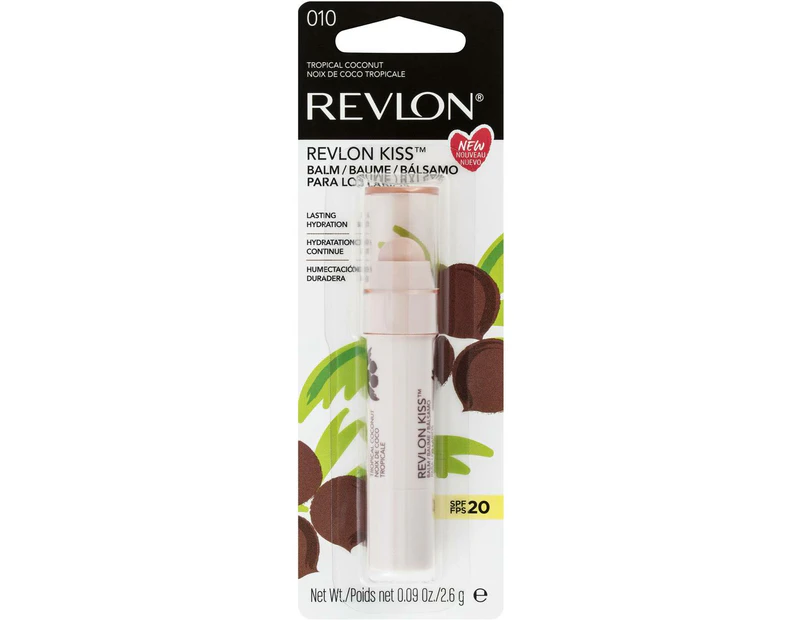 Revlon Kiss Lip Balm Tropical Coconut 2.6g