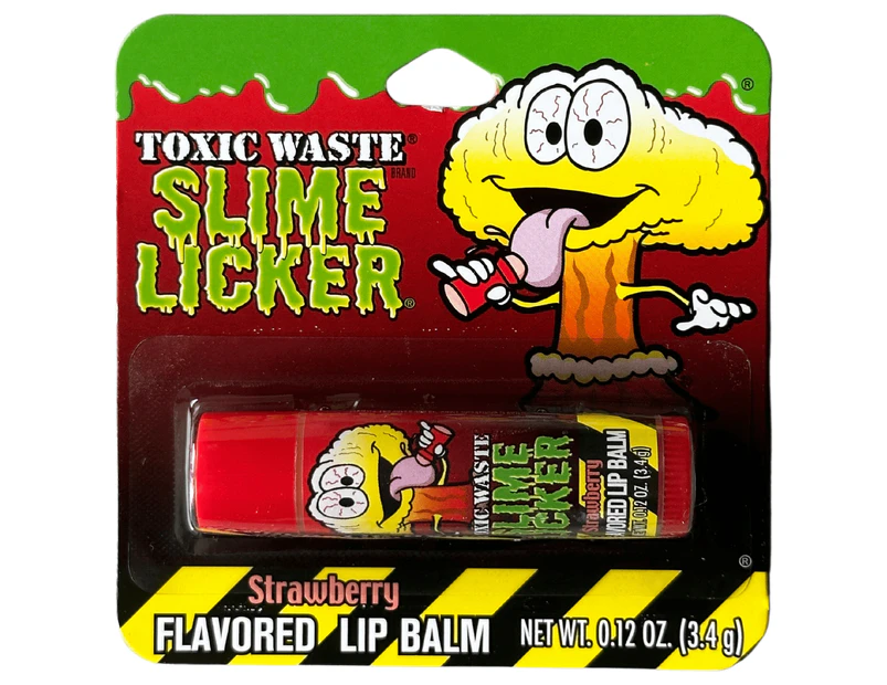Toxic Waste Slime Licker Strawberry Candy Lip Balm