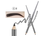 Gotofar 10g Waterproof Sweat Proof Eyebrow Enhancer Pencil Non-smudge Makeup Cosmetic - Black