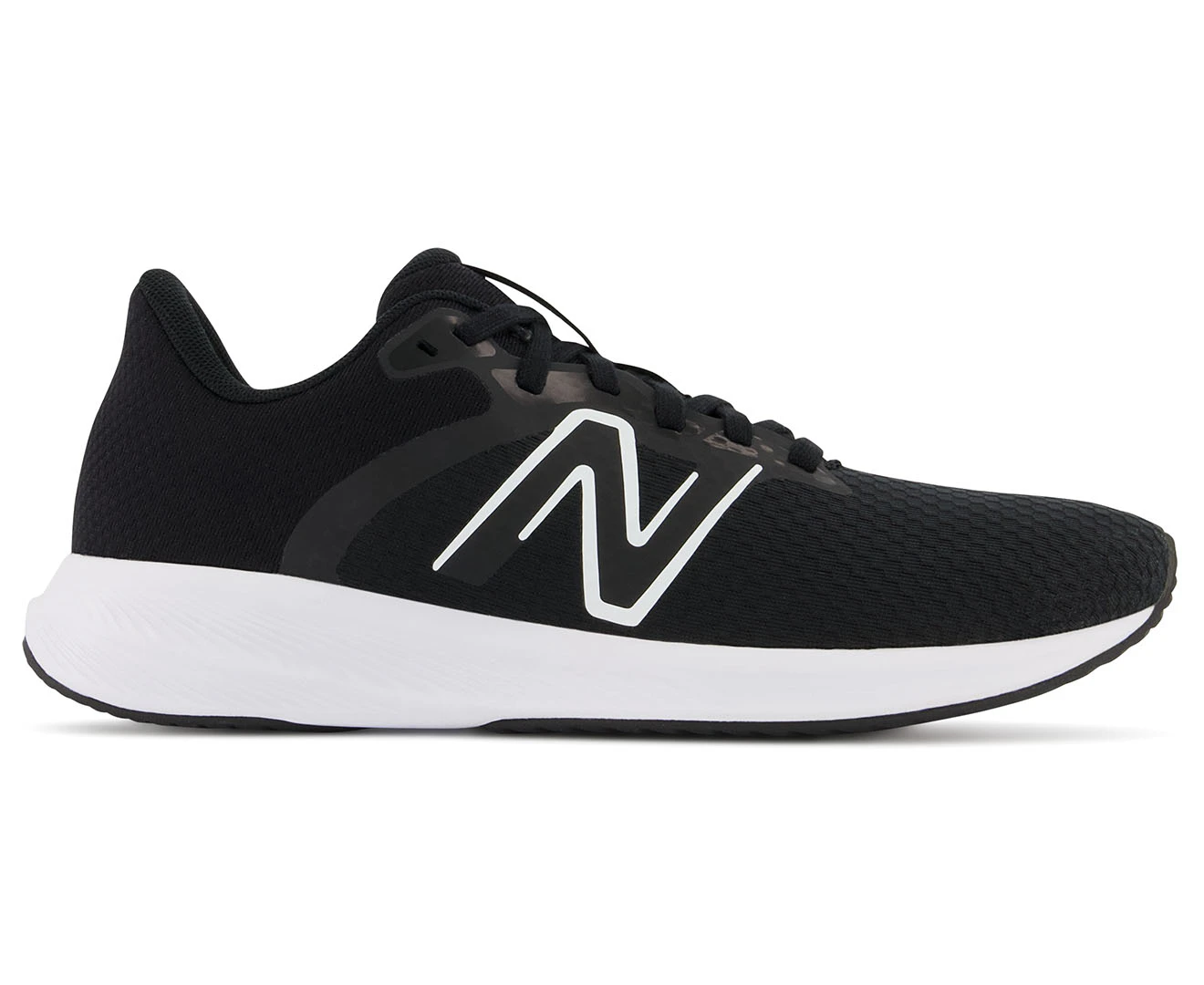 New Balance Women's 413v2 Wide Fit Running Shoes - Black/White